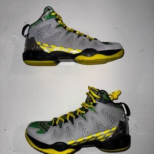 RARE Nike Air Jordan Melo M10 Oregon Duck PE SAMPLE size 8.5